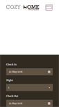 Mobile Screenshot of cozybnb.com